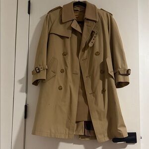 Brooks Brothers Camel Trench Coat